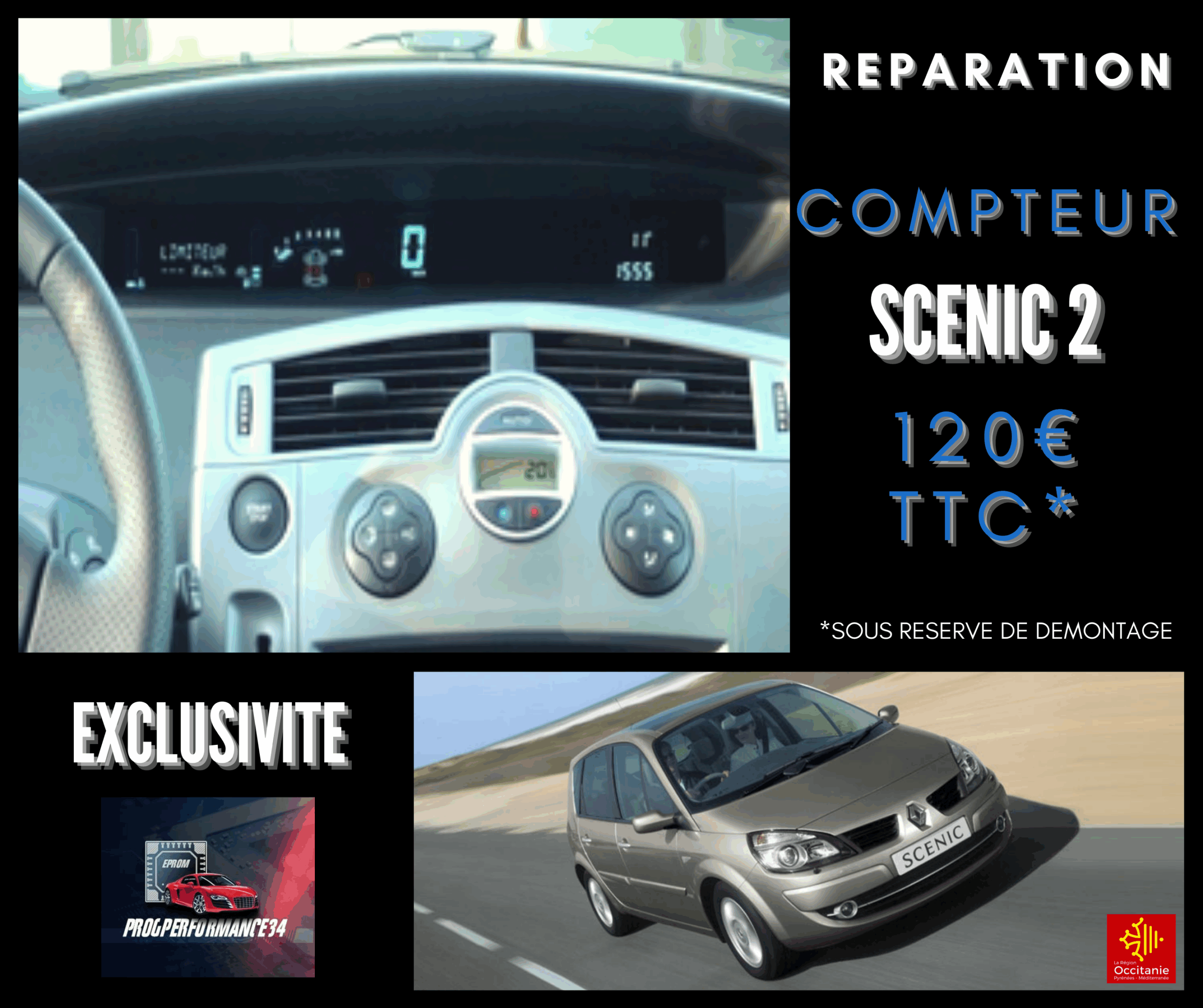 reparation-compteur-scenic-2-progperformance34-montpellier